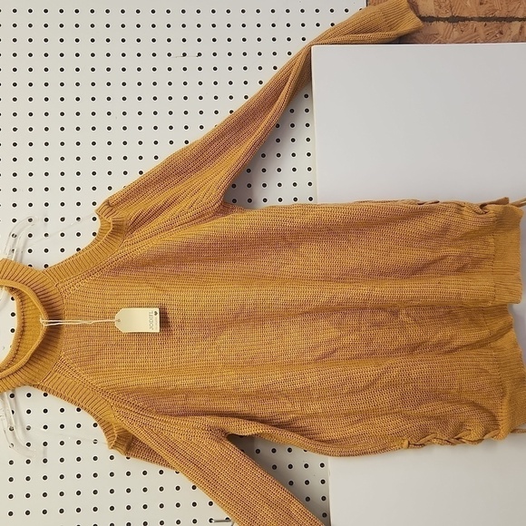 JODIFL cold shoulder sweater NWT women's size large - Picture 1 of 6